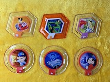 Disney Infinity Power Discs Used Great Condition Open Box Authentic You Pick