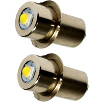 2Er-Set Hqrp Led-Upgrade-Lampe 100LM 3W P13.5S FüR Ryobi Ridgid 7811502