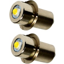2-pak HQRP Upgrade żarówka LED 100LM 3W do Ryobi Ridgid 7811502 / Lowe Kobalt
