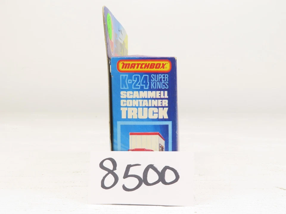 Camión Matchbox 1976 SuperKings K-24 Scammell Michelin sin perforar LN 8500  Foto 3 de 3