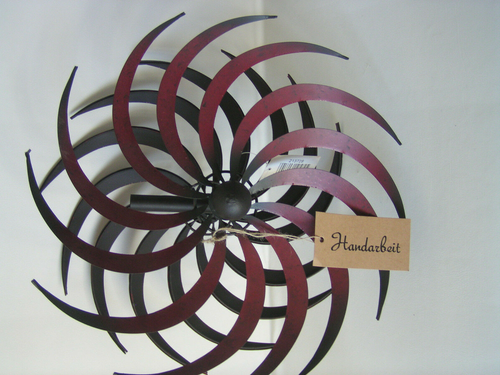 Windrad Metall Ø 32,5 cm, Windspiel, doppelläufig,