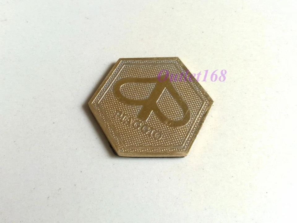 Наклейка с латунной эмблемой скутера Piaggio 125 150 Super Sprint Vespa 41 мм X 48 мм - Изображение 2 из 4