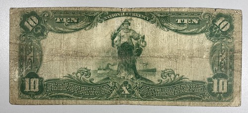 1902 $10 Harleysville NB of PA Large Size National CH 9541 - Picture 4 of 8