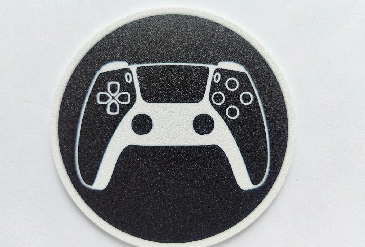 PlayStation Controller pad Coaster Bedroom Gaming Room Kids