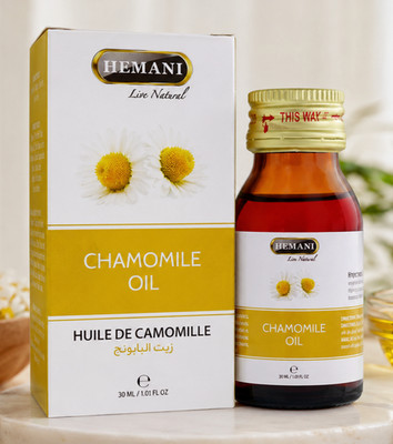 2X Hemani Chamomile Oil 30ml 100% Natural Hair Skin Relax زيت البابونج الطبيعي