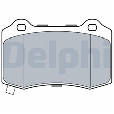Satz Bremsbeläge Bremsklötze hinten für Jeep Grand WK2 WH WK id50964