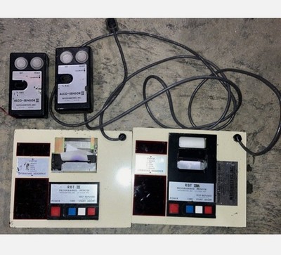 LOT OF 2 Intoximeters Alco-Sensor III Breathalyzer Systems UNTESTED AS-IS