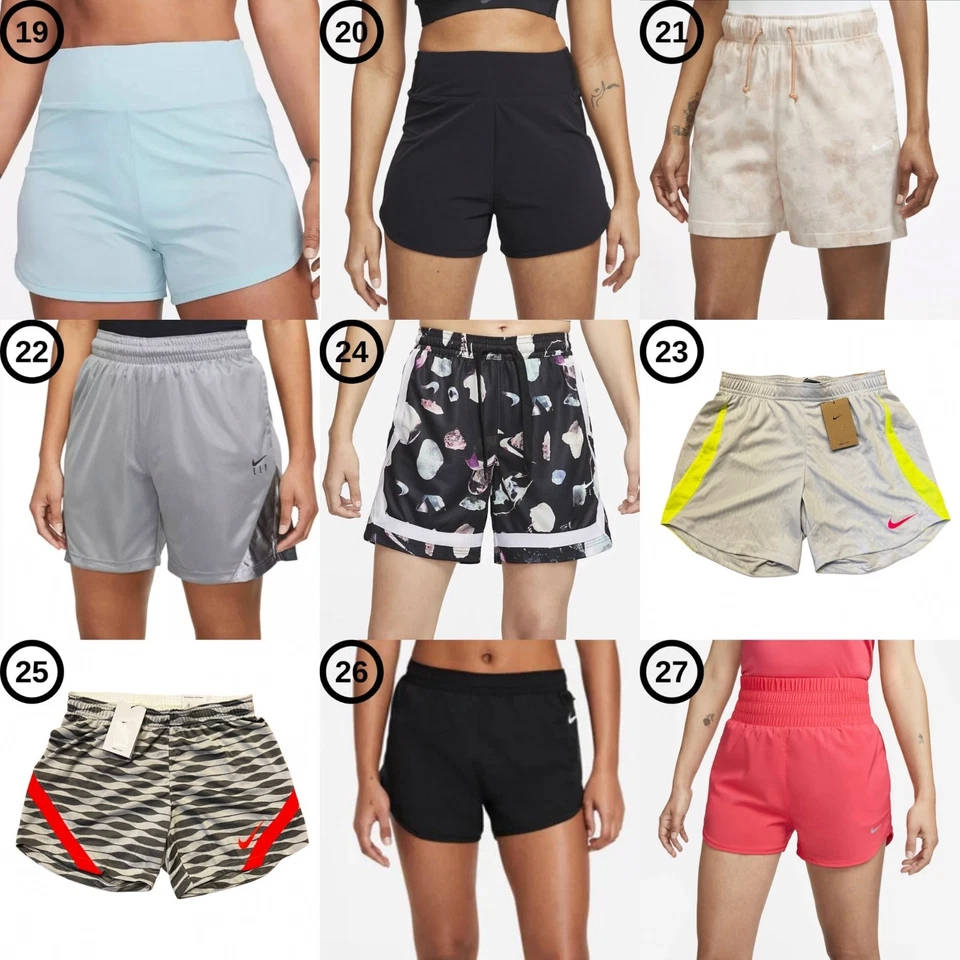 Nike Women's Athletic Shorts NWT 35 Styles! Running Basketball Soccer - Image 3 of 4