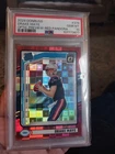 2024 Donruss Rated Rookie Drake Maye #379 Optic Preview Red Pandora PSA 10