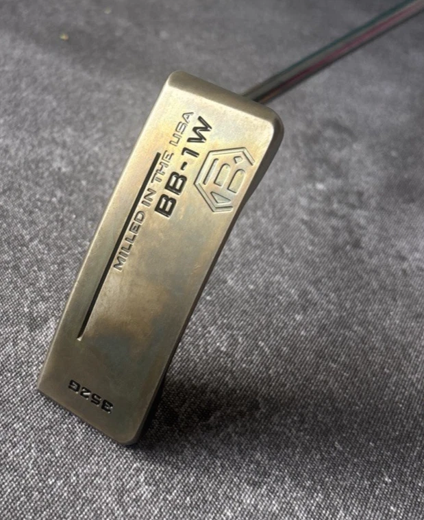 Bettinardi Golf BB1 Wide Remix Putter RH w/Steel Patina Finish - 35 in w/COA - Image 3 of 4