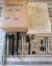 MEC Sizemaster 12 Gauge Reloader Die Set #77 *Not Complete* + Extras