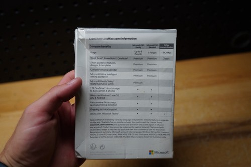(S) Microsoft Office Home and Student 2019 One Device Windows 10 Pc New Sealed - Picture 3 of 4