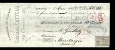 rubans charles catteau à commines m.guillot mercier à montaigu 08-03-1900