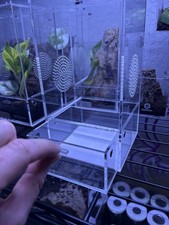 Acrylic Reptile Terrarium, Full View Acrylic Jumping Spider Enclosure
