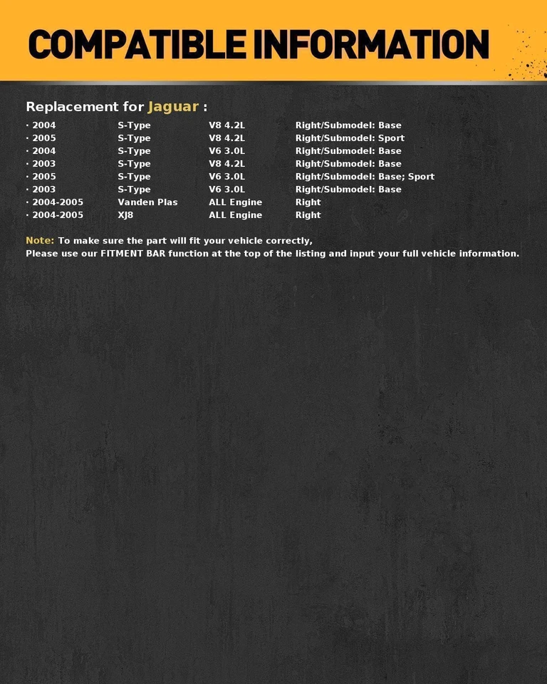 Fuel Pump Assembly For 2004 2005 Jaguar XJ8 2003 Jaguar S Type V6 3L FG1712 - Изображение 2 из 4