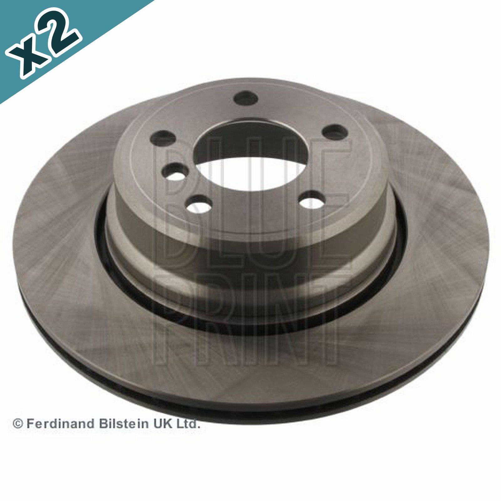 Blueprint ADB1143111 Brake Disc Rear Coated 324mm Outer Diameter Fits BMW X5