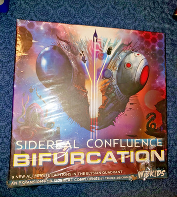 WizKids Sidereal Confluence Bifurcation Expansion Board Game New 80+ Cards