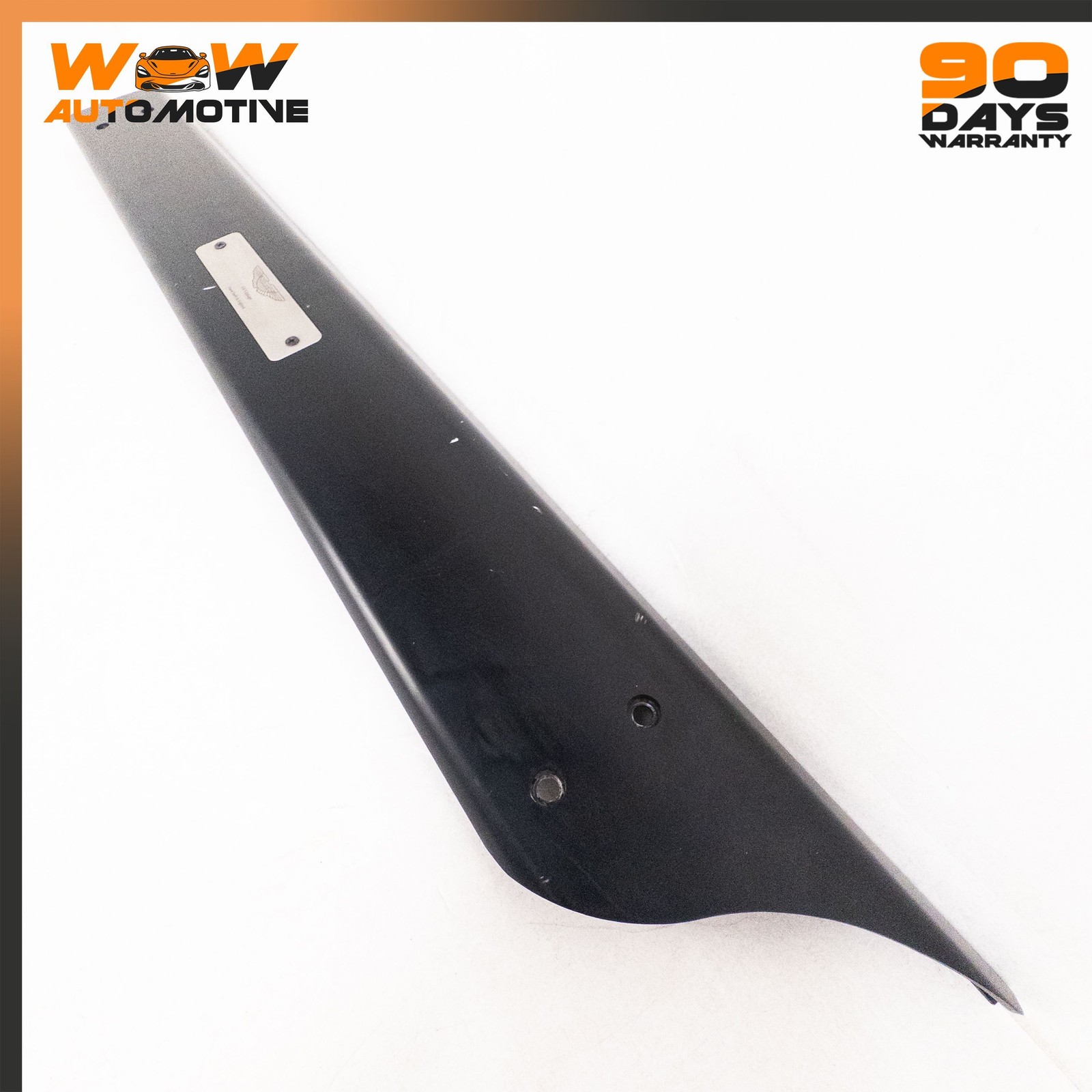06-16 ASTON MARTIN V8 S VANTAGE LEFT DOOR SILL SCUFF INTERIOR TRIM PLATE OEM