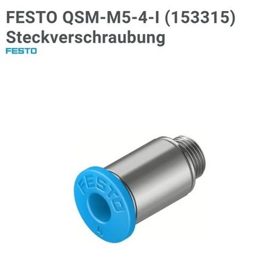 190 Stück Original Festo QSM-M5-4-I