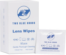 Disposable Pre-Moistened Lens Wipes