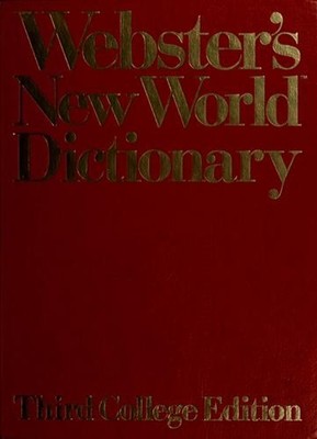 Webster's New World Dictionary : College Edition Hardcover