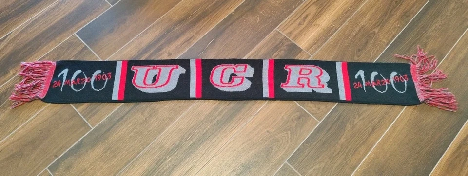 Sciarpa Scarf Echarpe Ultras Cremonese Cremona Usc Doppialana No Adesivo Maglia - Immagine 2 di 2