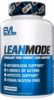Sealed Evlution Nutrition LeanMode - Stimulant Free Fat Burner - 50 Servings