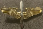 VTG Sterling Silver US Military WW 2 Air Force Wings 3”