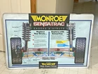 VINTAGE METAL SIGN MONROE SHOCKS STUTS SIGN LARGE 1993 MONROE DEALER GARAGE SIGN