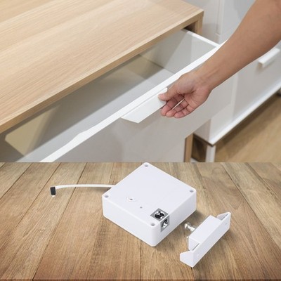 Smart Schubladenschloss NFC Sensorschloss Low Battery Alerts vielseitig Möbelsc