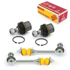 Front Sway Bar & Front Lower Ball Joint Kit for 11-12 Ram 2500 11-12 3500 4 PCS