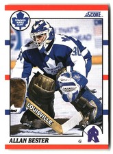 1990-91 Score American #27 Allan Bester