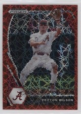 2021 Panini Prizm Draft Picks Red Velocity Prizm Peyton Wilson #PDP66 0u66