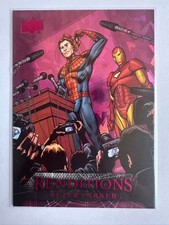 2024 UD Marvel Marvel Renditions Spiderman Pink PETER PARKER 043/199