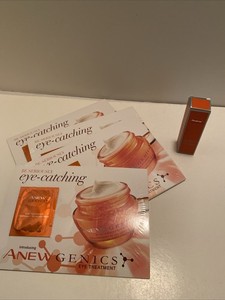 Lot Of 4 Avon Anew Genics Eye Treatment Sample Packs Plus Bonus Sample