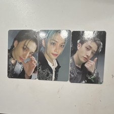 Stray Kids Photocard Lot 3 Card Stock Non-Sport Trading Cards