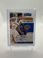2018-19 Panini Contenders Sophomore 014/199 Frank Ntilikina #SC-FNK Auto