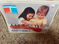 Vintage Tupperware Toys 1976 Amphibio 27 Pc. Complete Bath Beach Play