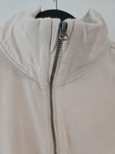 VUORI Sunnyside Half-Zip Pullover Sweatshirt WOMENS LARGE Alabaster Beige TERRY - Picture 5 of 8