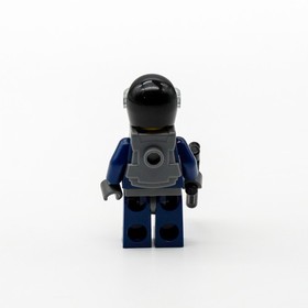 LEGO Agent Fuse Minifig Mission 3: Gold Hunt Black Helmet Rifle agt009 (2008)