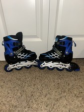 SKL Inline Skates for Kids Blue Medium Size 