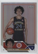 2023 Topps Chrome McDonald's All American Refractor Jared McCain #69 1bj7