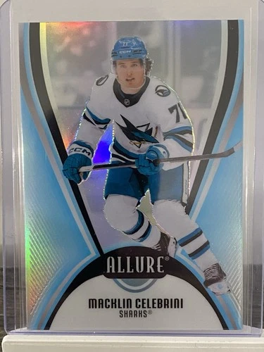 Macklin Celebrini 2025-26 Upper Deck Allure Sharks #1 Draft Pick