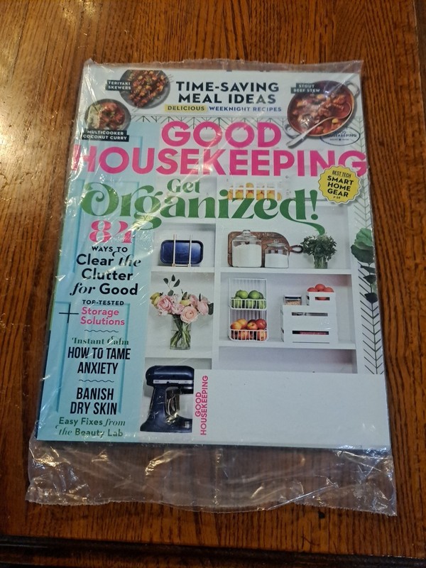 GOOD HOUSE KEEPING GET ORIGINIZED NEW MAGAZINE MARCH 2022