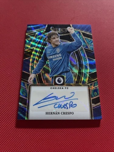 Hernan Crespo Panini Select 2023 Peacock Auto Case Hit