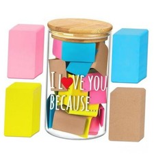Love Notes Jar,memory jar,Anniversary Birthday Gifts for Boyfriend Girlfriend