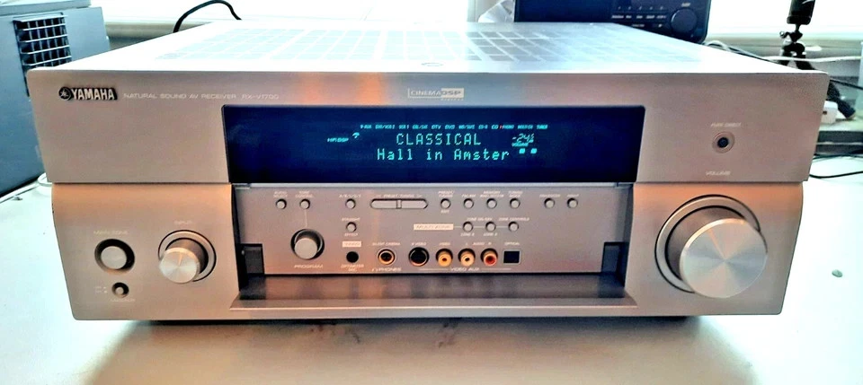 Yamaha 7.1 AV Receiver RX-V1700 /7x180W Phonoeing. HDMI, Yam. Fernbedienung - Bild 3 von 4