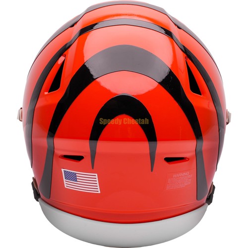 Cincinnati Bengals Riddell SpeedFlex Mid-Size MIDI Football Helmet - Picture 3 of 4