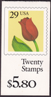 Scott #BK185 (2527a) 29¢ Tulip Booklet of 20 Stamps - MNH P#K2222