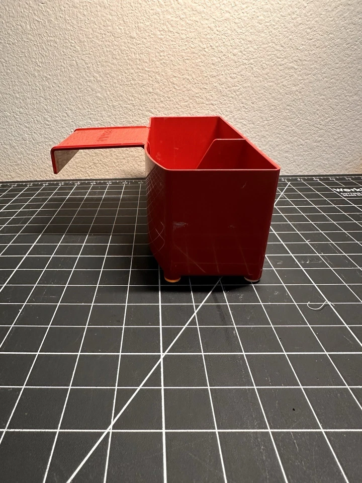 Красная ножная педаль Bernina 830 с лотком для шнура и держателем для контейнера только от оригинального производителя - Изображение 4 из 4